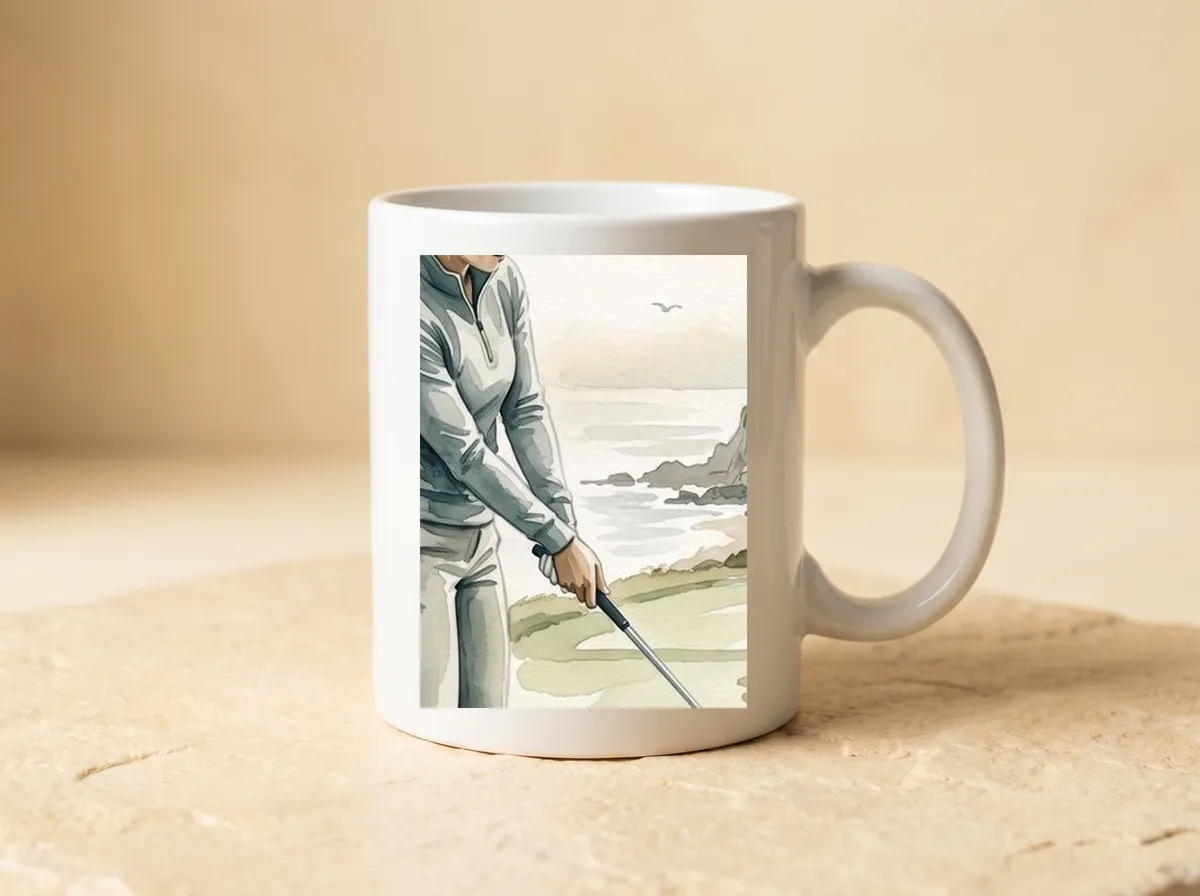 The Coastal Approach on the mug